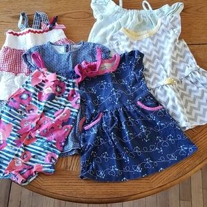 18 mo dress/romper lot